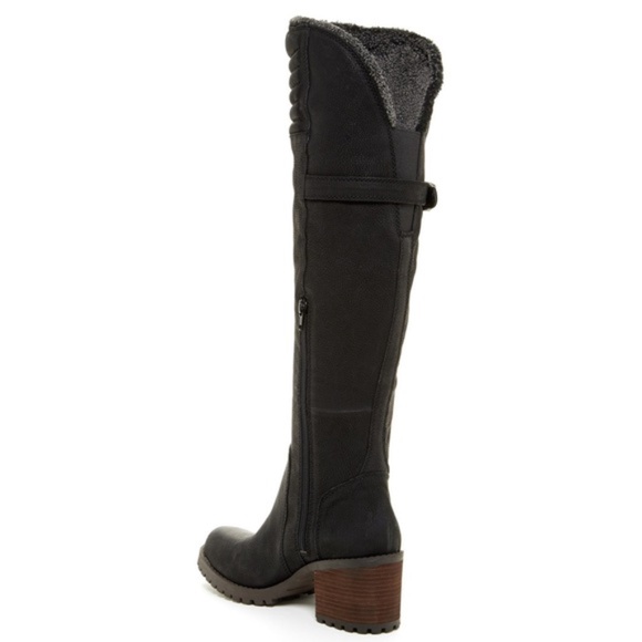 Lucky Brand Narlee Faux Fur Lined Over-The-Knee Boot 7.5 - Picture 2 of 3